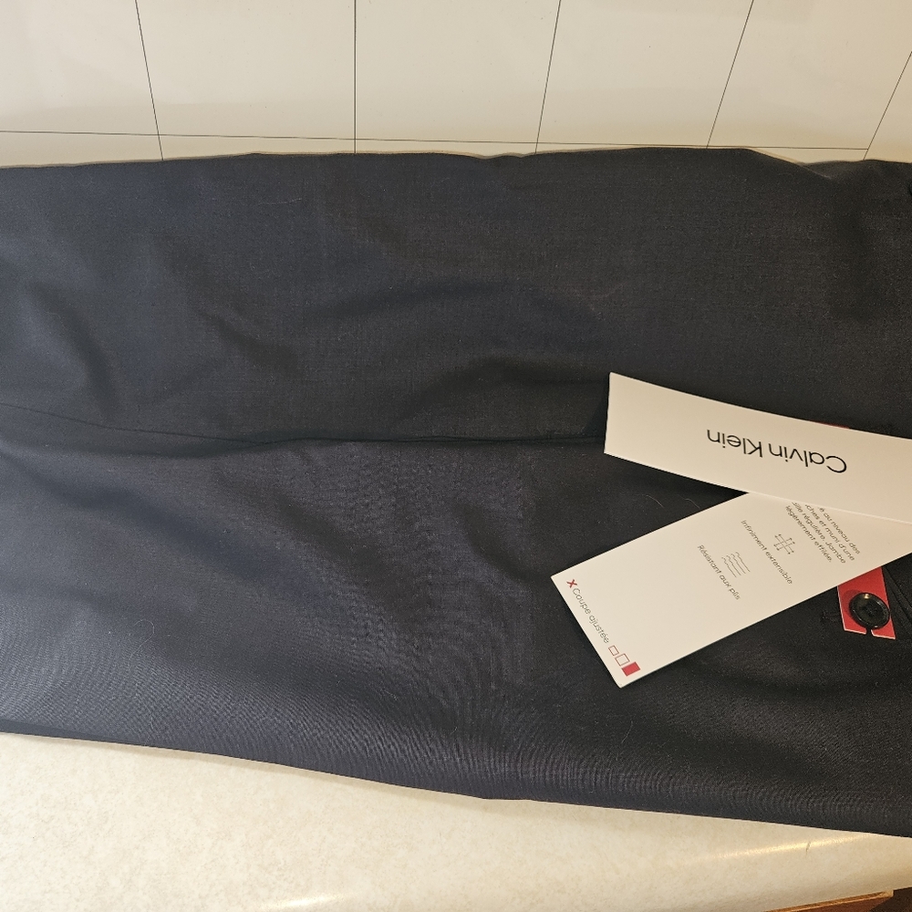 Calvin Klein Men's Navy Dress Pants